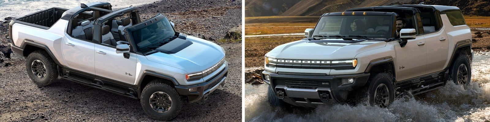 Hummer EV and SUV